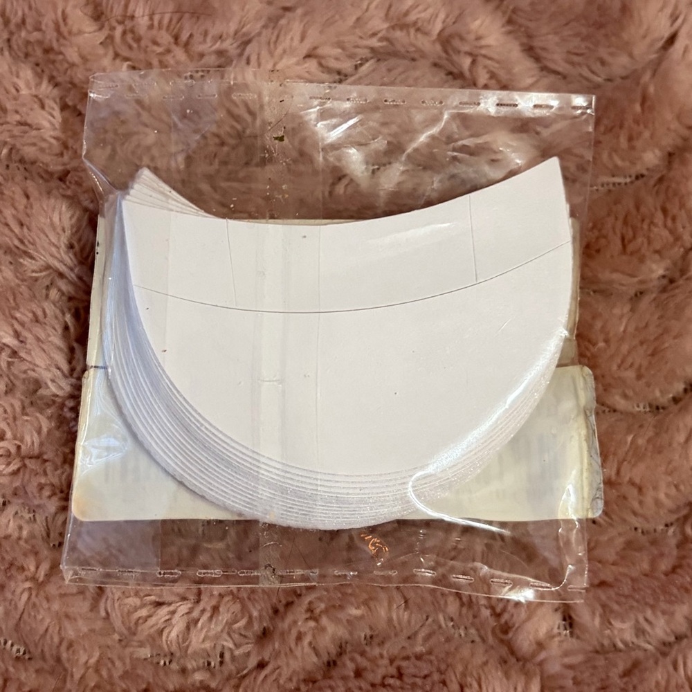 White Eye Makeup Adhesive Eyeliner Eyeshadow Shields